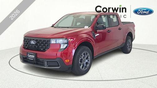 Ruby Red Metallic Tinted Clearcoat 2026 Ford Maverick XLT