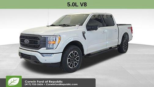 SPACE WHITE METALLIC 2022 Ford F-150 XLT