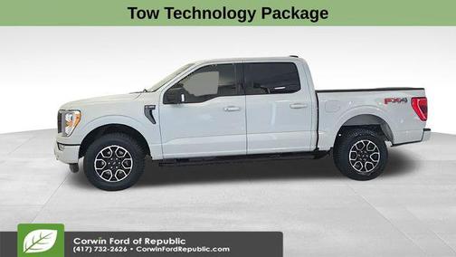 SPACE WHITE METALLIC 2022 Ford F-150 XLT