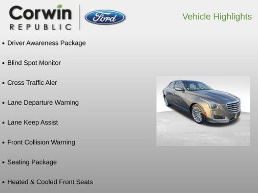 2017 Cadillac CTS 2.0L Turbo Luxury