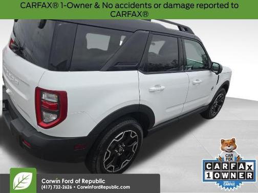 OXFORD WHITE 2025 Ford Bronco Sport Outer Banks