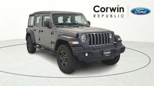 Sting-Gray Clearcoat 2023 Jeep Wrangler Sport