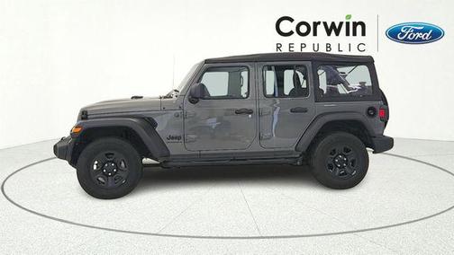 Sting-Gray Clearcoat 2023 Jeep Wrangler Sport