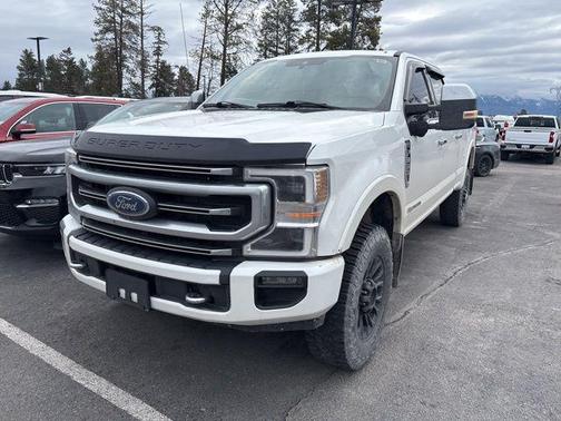 STAR WHITE 2021 Ford F-350 Platinum