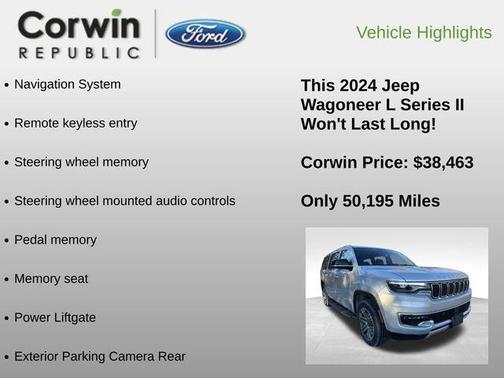 2024 Jeep Wagoneer L Series II 4x2