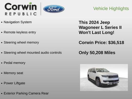 2024 Jeep Wagoneer L Series II 4x2