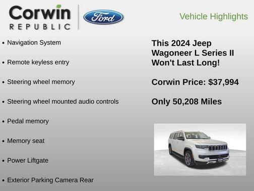 2024 Jeep Wagoneer L Series II 4x2