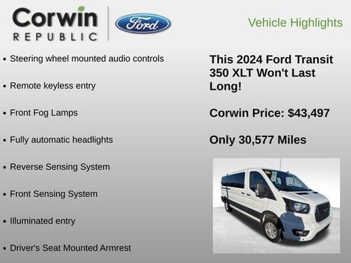2024 Ford Transit-350 XLT
