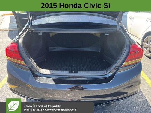 Crystal Black Pearl 2015 Honda Civic Si