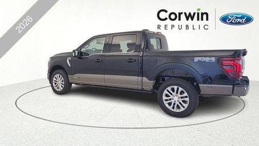 AGATE BLACK METALLIC 2026 Ford F-150 King Ranch