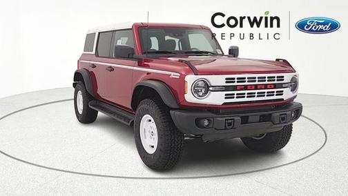 RUBY RED MET TNTD CLEARCOAT 2025 Ford Bronco Heritage Edition SUV