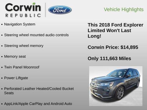 2018 Ford Explorer Limited
