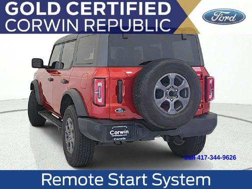 Hot Pepper Red Metallic Tinted Clearcoat 2024 Ford Bronco Big Bend