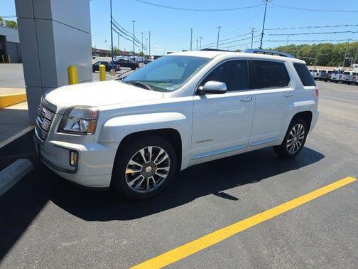White Frost Tricoat 2017 GMC Terrain Denali