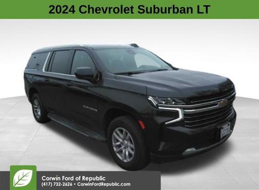 Dark Ash Metallic 2024 Chevrolet Suburban LT SUV