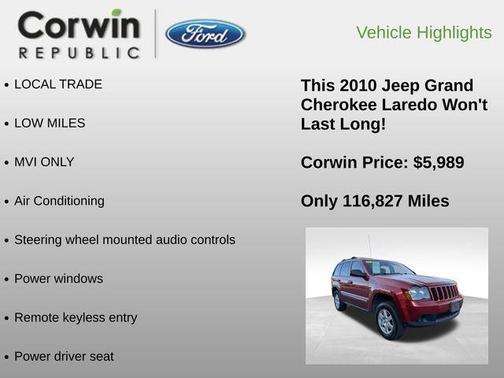 2010 Jeep Grand Cherokee Laredo