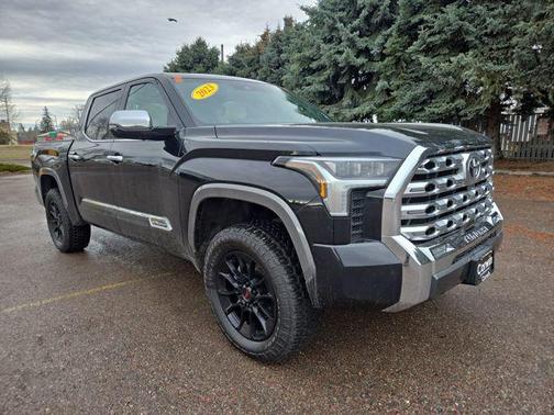 Midnight Black Metallic 2023 Toyota Tundra 1794 Edition