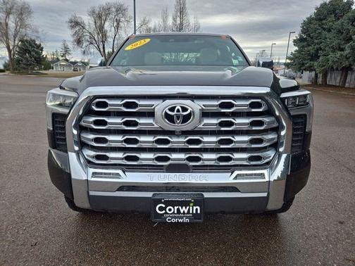 Midnight Black Metallic 2023 Toyota Tundra 1794 Edition