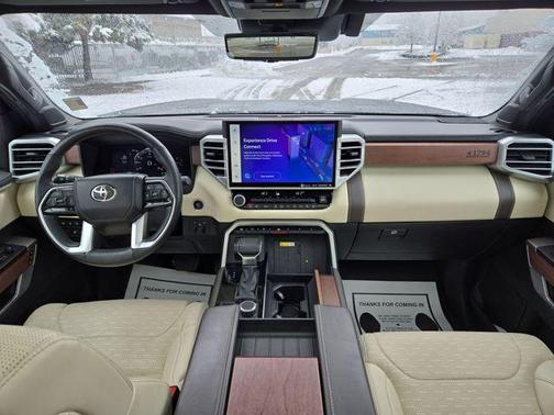 Midnight Black Metallic 2023 Toyota Tundra 1794 Edition