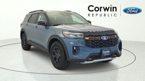 Vapor Blue Metallic 2026 Ford Explorer Tremor