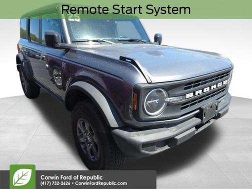 CARBONIZED GRAY METALLIC 2025 Ford Bronco Big Bend