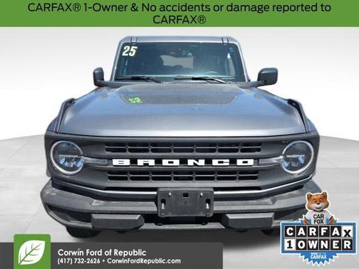 CARBONIZED GRAY METALLIC 2025 Ford Bronco Big Bend