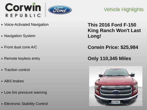 2016 Ford F-150 King Ranch