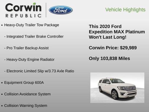 2020 Ford Expedition Max Platinum