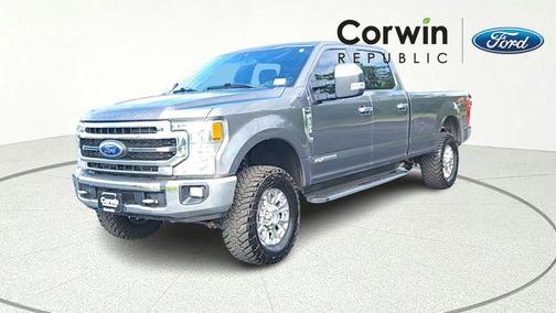 CARBONIZED GRAY 2022 Ford F-350 Lariat