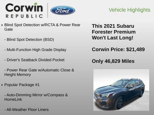 2021 Subaru Forester Premium