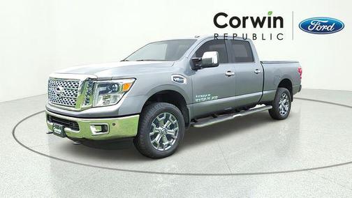 Gun Metallic 2017 Nissan Titan XD SL