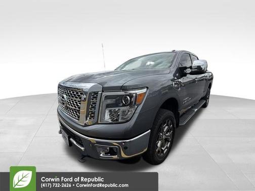 Gun Metallic 2017 Nissan Titan XD SL