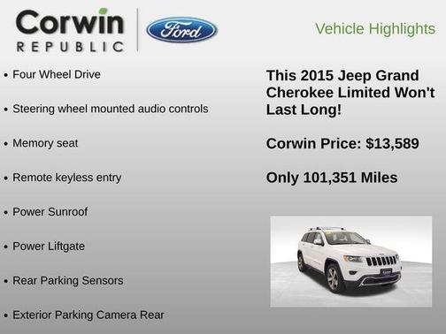 2015 Jeep Grand Cherokee Limited