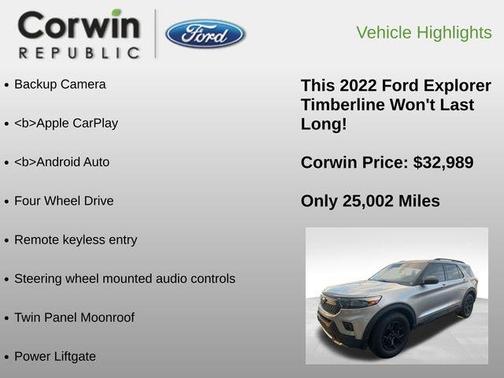 2022 Ford Explorer Timberline