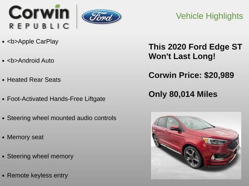 2020 Ford Edge ST