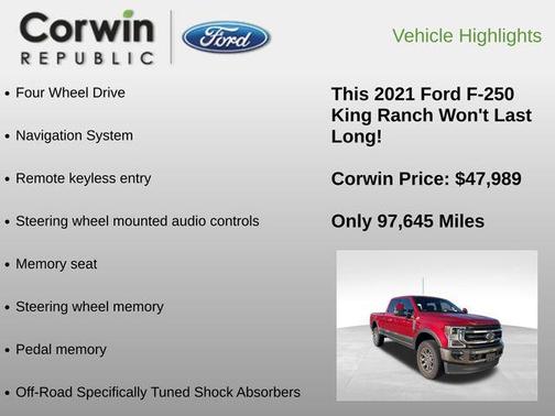 2021 Ford F-250 King Ranch