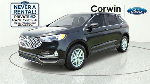 AGATE BLACK METALLIC 2023 Ford Edge SEL