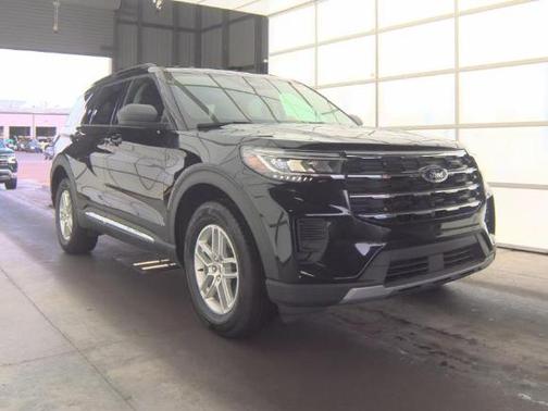 AGATE BLACK METALLIC 2025 Ford Explorer Active