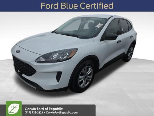OXFORD WHITE 2021 Ford Escape S