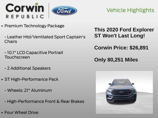 2020 Ford Explorer ST
