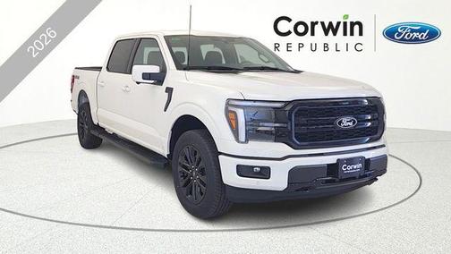 Star White Metallic Tri-Coat 2026 Ford F-150 Lariat