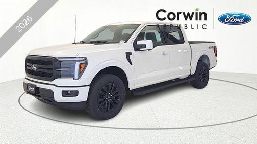 Star White Metallic Tri-Coat 2026 Ford F-150 Lariat