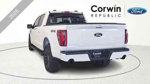 Star White Metallic Tri-Coat 2026 Ford F-150 Lariat