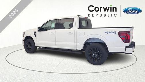 Star White Metallic Tri-Coat 2026 Ford F-150 Lariat
