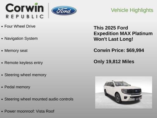 2025 Ford Expedition Max Platinum
