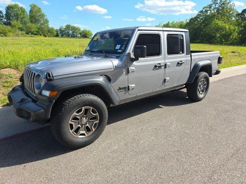 Billet Silver Metallic Clearcoat 2020 Jeep Gladiator Sport S