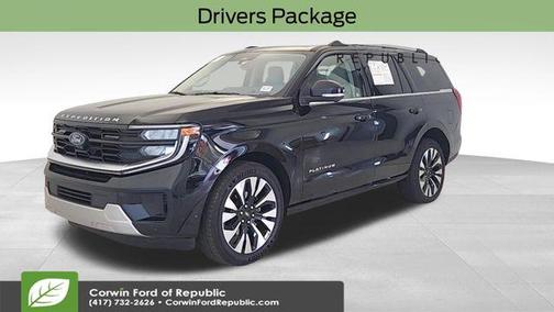 AGATE BLACK METALLIC 2025 Ford Expedition Platinum
