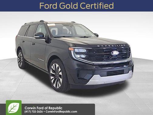 AGATE BLACK METALLIC 2025 Ford Expedition Platinum