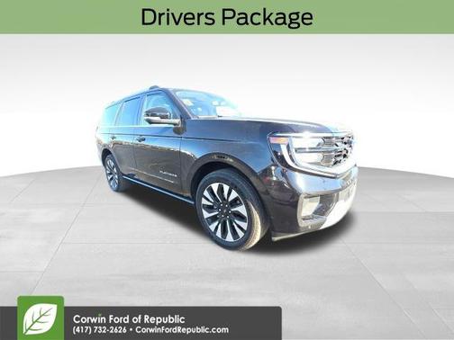 AGATE BLACK METALLIC 2025 Ford Expedition Platinum
