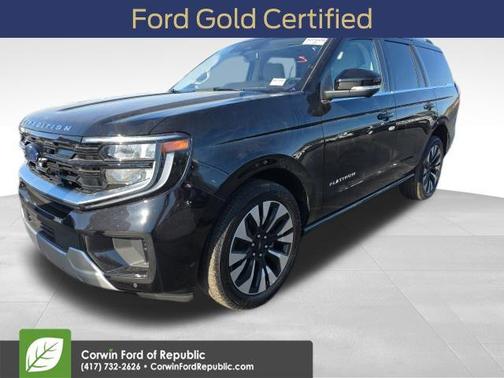 AGATE BLACK METALLIC 2025 Ford Expedition Platinum